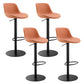 Industrial Backrest Bar Stool Swivel Adjustable Counter Stool for Bristol