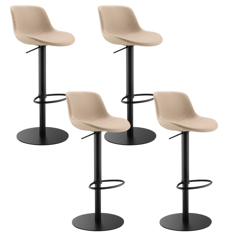 Industrial Backrest Bar Stool Swivel Adjustable Counter Stool for Bristol