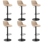 Industrial Backrest Bar Stool Swivel Adjustable Counter Stool for Bristol