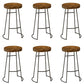 Armless Solid Wood Dining Stool Contemporary Bar Stool with Footrest 6 Piece Set Clearhalo 'Bar Furniture' 'Bar Stools' 'bar_stools' 'furn' 'furn_bar_stools' 'Furniture' 'Kitchen & Dining Furniture' 6794743