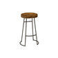 Armless Solid Wood Dining Stool Contemporary Bar Stool with Footrest Clearhalo 'Bar Furniture' 'Bar Stools' 'bar_stools' 'furn' 'furn_bar_stools' 'Furniture' 'Kitchen & Dining Furniture' 6794747