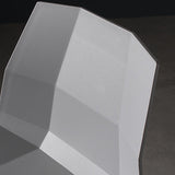 Contemporary Plastic Bar Stool Adjustable Height Dining Stool with Footrest