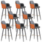 GLAM STYLE Barhocker Leder Rückenlehne Barhocker für Esszimmer