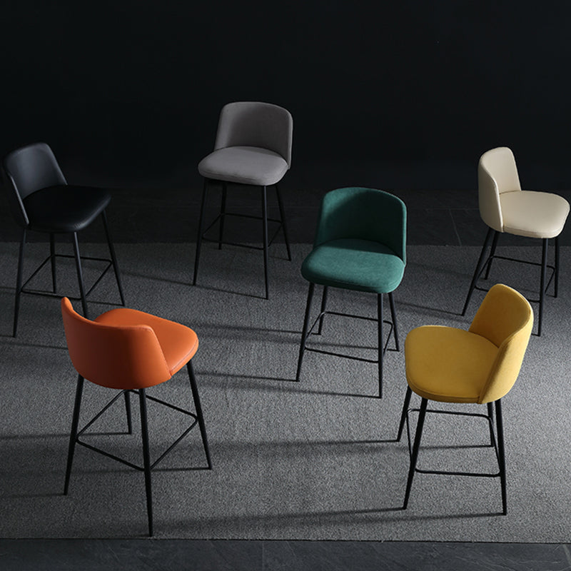 Tabourets de bar de style moderne tabourets de bar rembourrés pour salle à manger