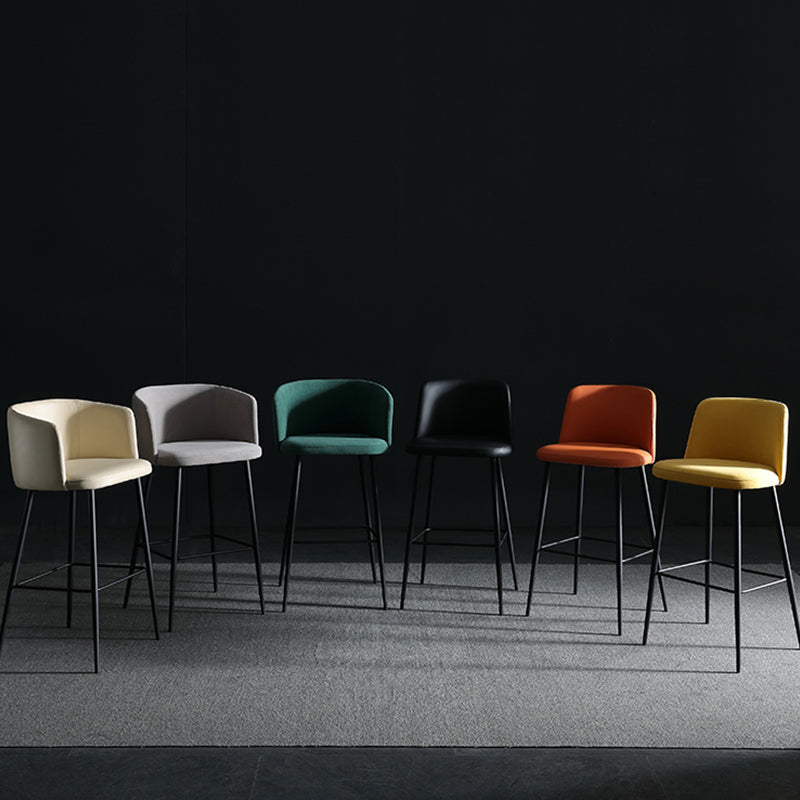 Tabourets de bar de style moderne tabourets de bar rembourrés pour salle à manger