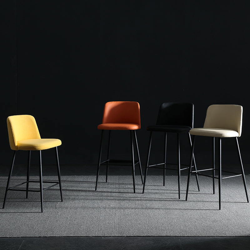 Tabourets de bar de style moderne tabourets de bar rembourrés pour salle à manger