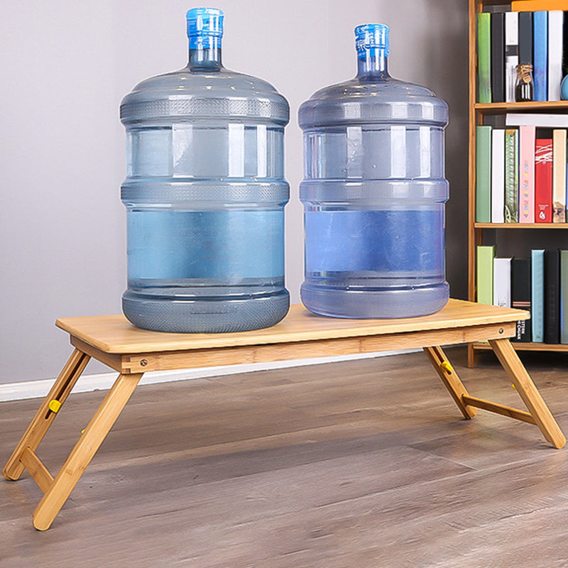 Scrivania di scrittura di bambù contemporanea per ufficio per ufficio