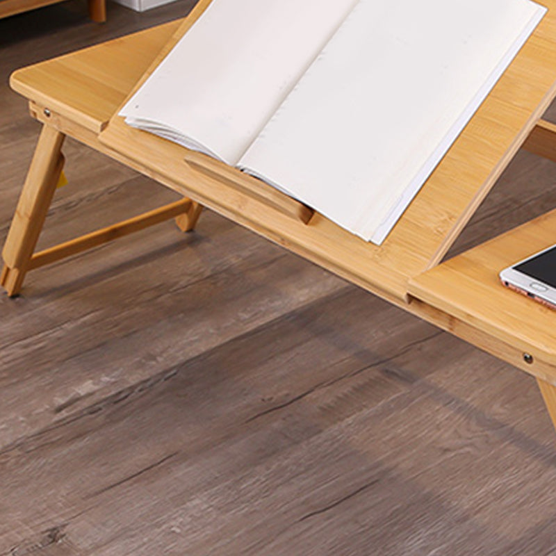 Scrivania di scrittura di bambù contemporanea per ufficio per ufficio