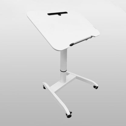 Scrivania in piedi a forma di rettangolare marrone/nero/bianco scrivanie per ufficio