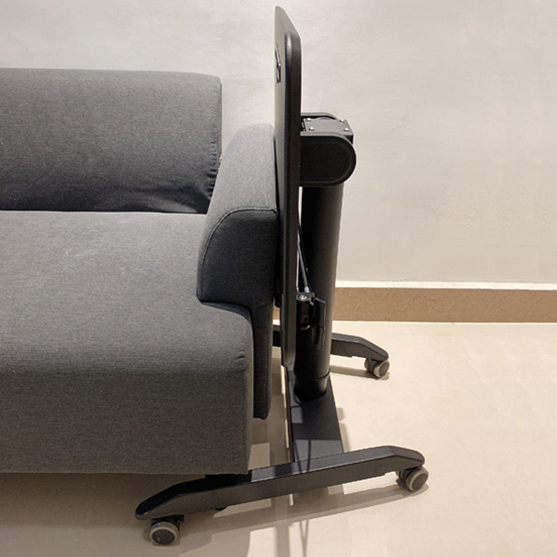 Scrivania in piedi a forma di rettangolare marrone/nero/bianco scrivanie per ufficio