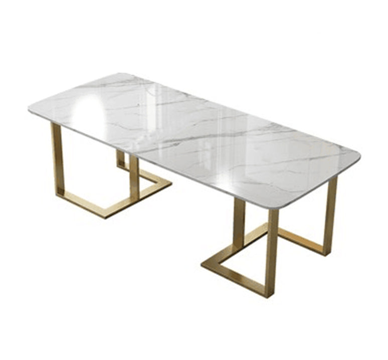 Zeitgenössischer 29,53 Zoll großer Büroschreibtisch gebogener weißer Schreibtisch gebogen