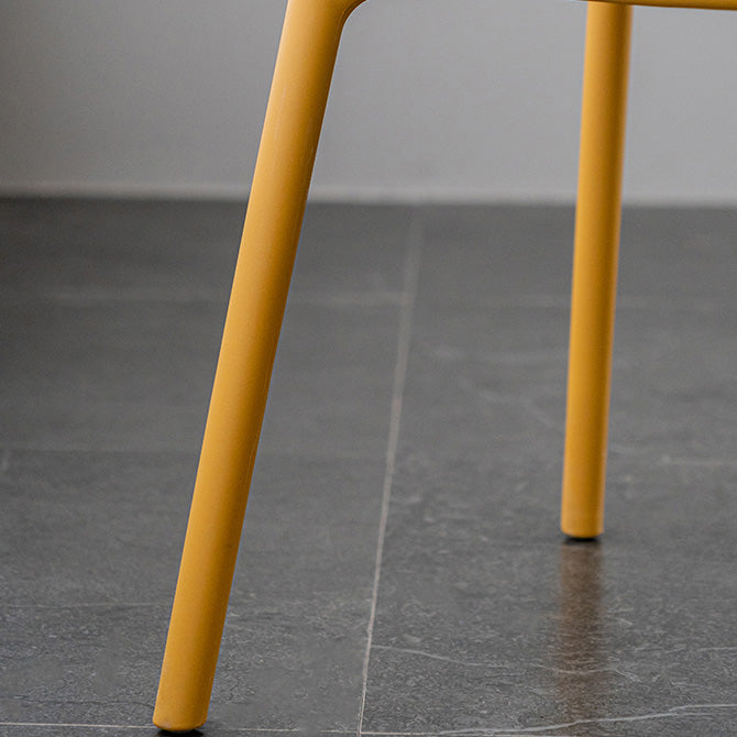 Contemporary Plastic Dining Arm Chair King Louis Back Side Chair Clearhalo 'Dining Chairs' 'Dining Tables & Seating' 'dining_chair' 'furn' 'furn_dining_chair' 'Furniture' 'Kitchen & Dining Furniture' 6796300