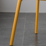 Contemporary Plastic Dining Arm Chair King Louis Back Side Chair Clearhalo 'Dining Chairs' 'Dining Tables & Seating' 'dining_chair' 'furn' 'furn_dining_chair' 'Furniture' 'Kitchen & Dining Furniture' 6796300