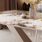 Simplicity Pedestal Casual Dining Table Dining Room Kitchen Table Clearhalo 'Dining Tables & Seating' 'Dining Tables' 'dining_table' 'furn' 'furn_dining_table' 'Furniture' 'Kitchen & Dining Furniture' 6796374