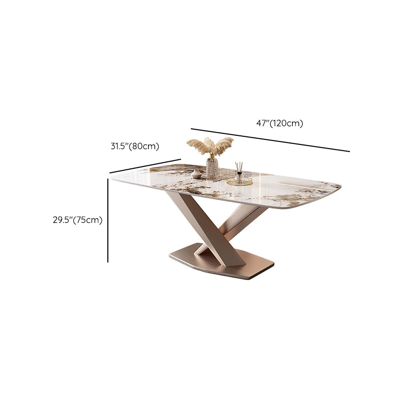 Simplicity Pedestal Casual Dining Table Dining Room Kitchen Table Clearhalo 'Dining Tables & Seating' 'Dining Tables' 'dining_table' 'furn' 'furn_dining_table' 'Furniture' 'Kitchen & Dining Furniture' 6796382