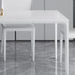 Industrial Dining Room Table Rectangle Stone Dinette Table for Home Clearhalo 'Dining Tables & Seating' 'Dining Tables' 'dining_table' 'furn' 'furn_dining_table' 'Furniture' 'Kitchen & Dining Furniture' 6796431