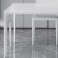 Industrial Dining Room Table Rectangle Stone Dinette Table for Home Clearhalo 'Dining Tables & Seating' 'Dining Tables' 'dining_table' 'furn' 'furn_dining_table' 'Furniture' 'Kitchen & Dining Furniture' 6796433