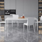 Industrial Dining Room Table Rectangle Stone Dinette Table for Home Clearhalo 'Dining Tables & Seating' 'Dining Tables' 'dining_table' 'furn' 'furn_dining_table' 'Furniture' 'Kitchen & Dining Furniture' 6796435