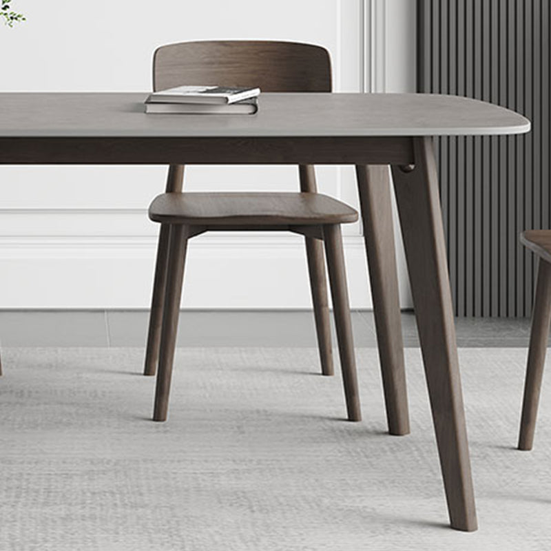 Modern Style Furniture Rectangle Stone Dining Room Table for Home