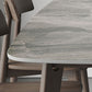 Modern Style Furniture Rectangle Stone Dining Room Table for Home