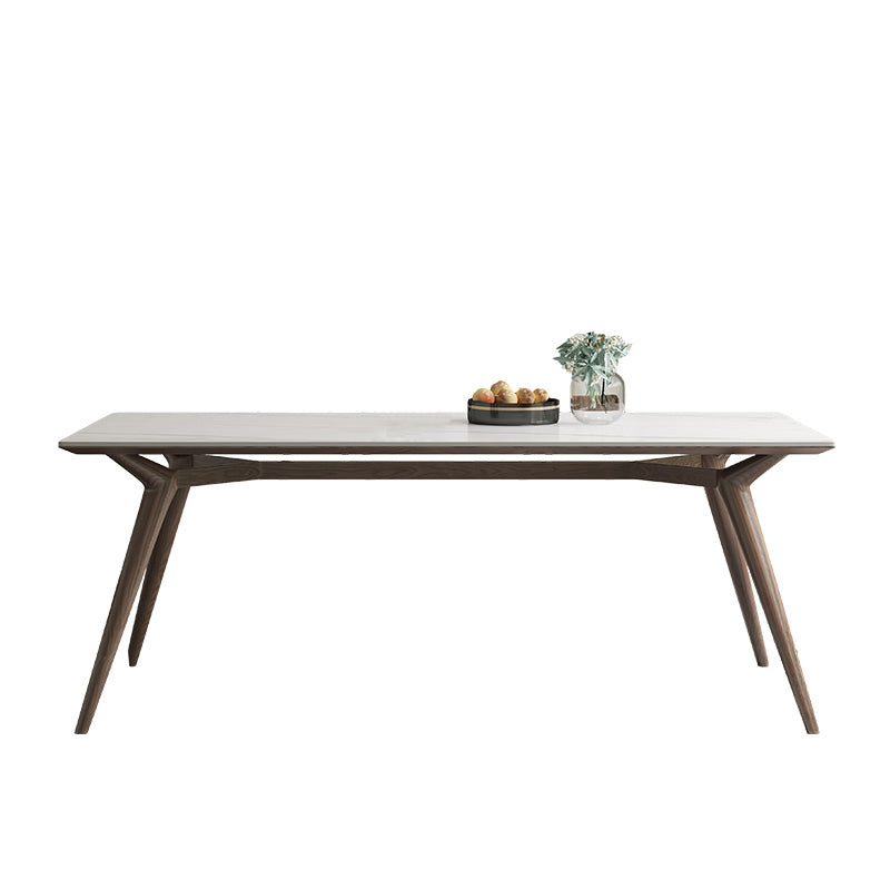 Moderne stijl meubels rechthoek stenen eetkamertafel voor keuken