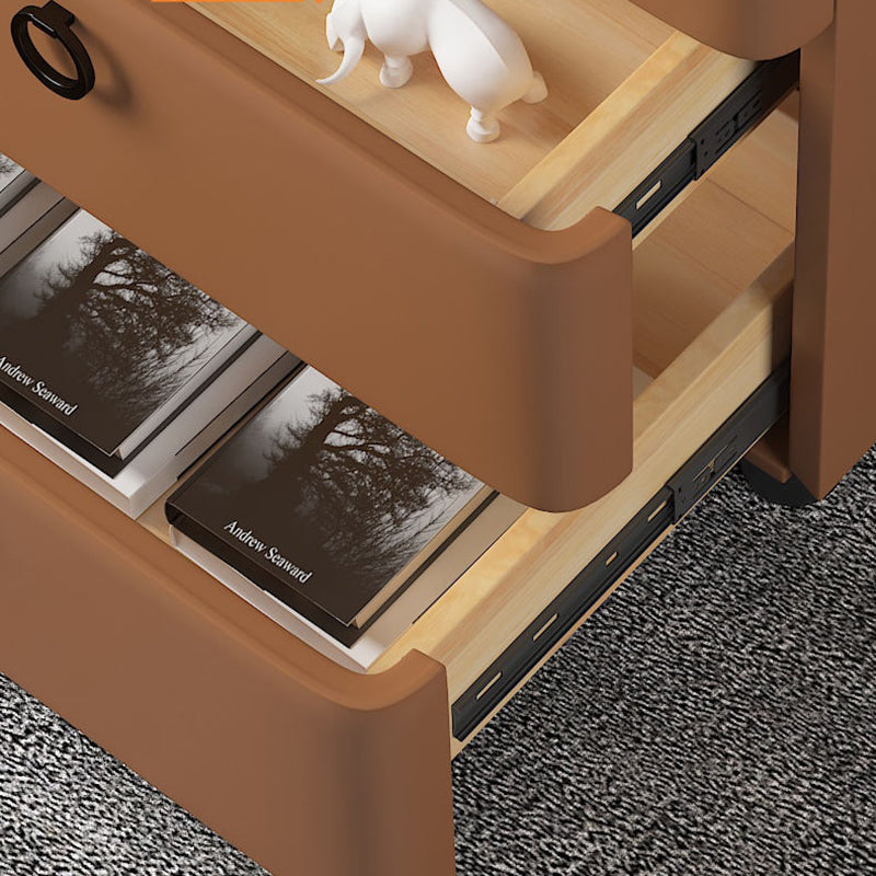 3 - Schublade zeitgenössischer Akzenttisch Nachttest antikes Finish -Bett Nachttisch