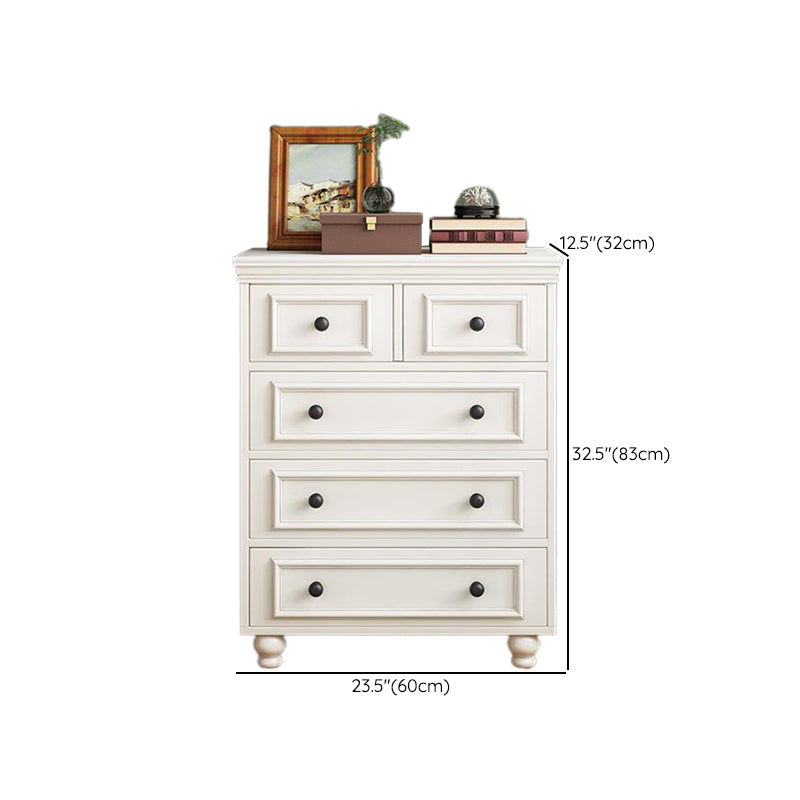 Coffre de rangement en bois vertical traditionnel américain coffre en bois pour chambre à coucher