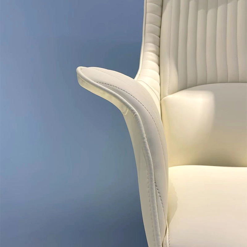 Vaste wapenstoel Modern geen pijnlijk lederen ergonomische bureaustoel met wielen