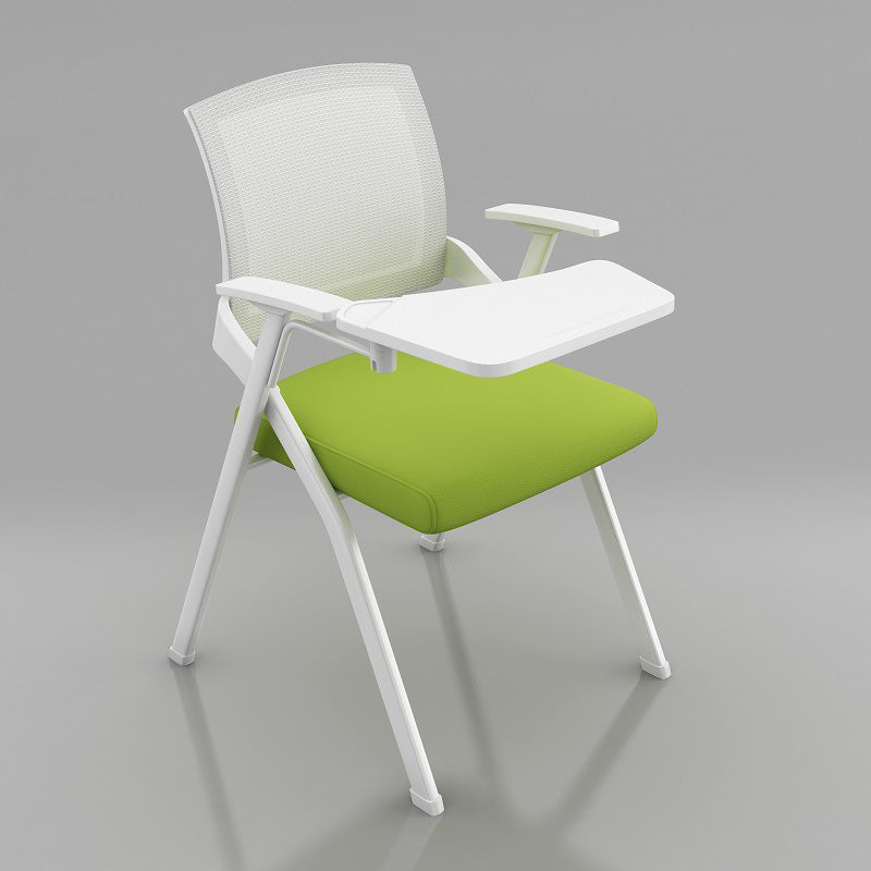 Silla de conferencia de estilo moderno silla de escritorio de metal con brazo para la oficina