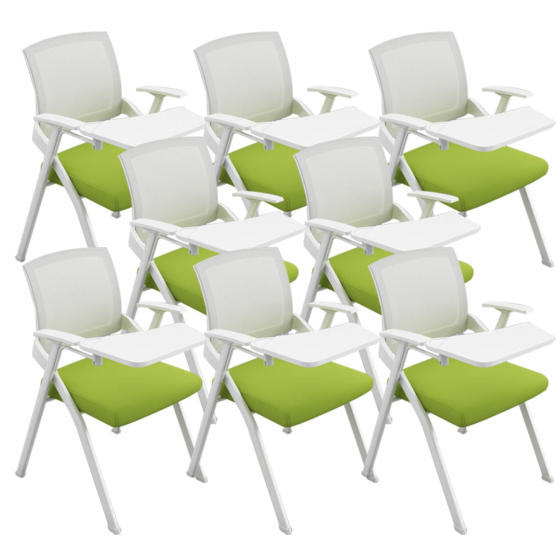 Silla de conferencia de estilo moderno silla de escritorio de metal con brazo para la oficina