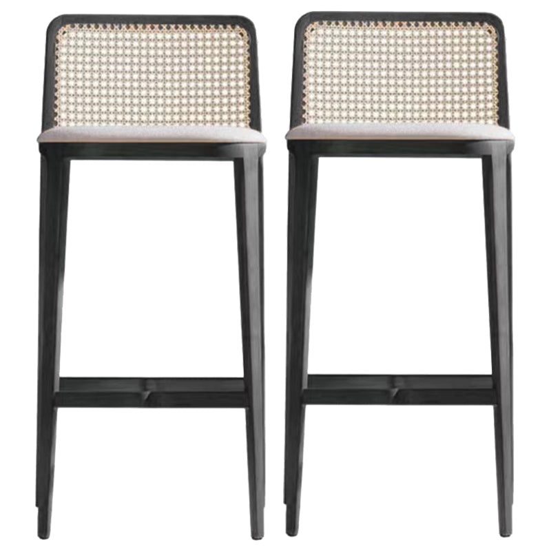 Sgabelli in legno in legno massiccio barretto moderno e sgabello