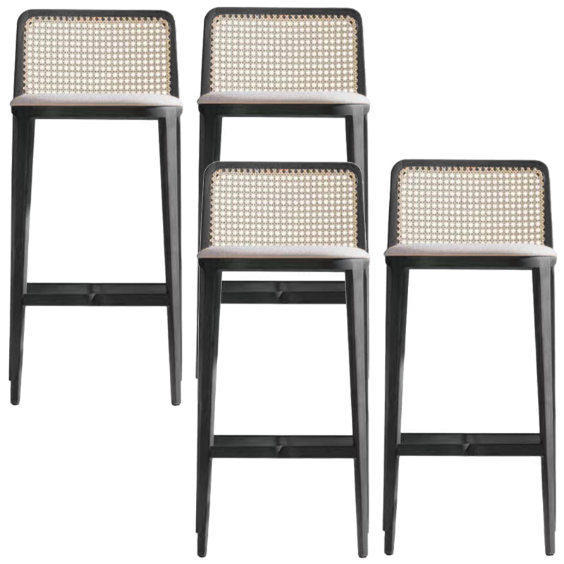 Sgabelli in legno in legno massiccio barretto moderno e sgabello