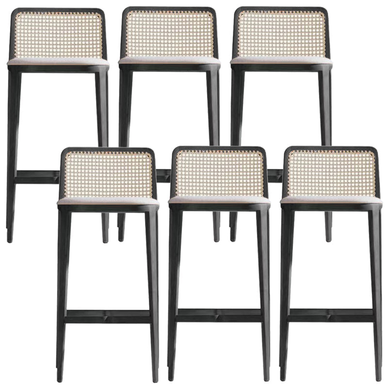 Sgabelli in legno in legno massiccio barretto moderno e sgabello