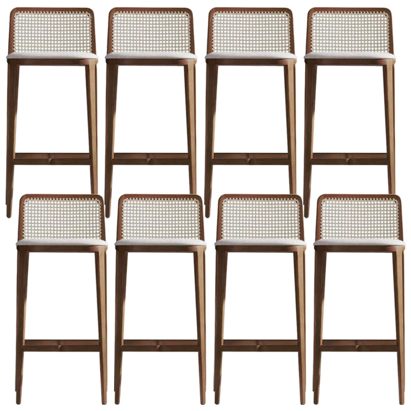 Sgabelli in legno in legno massiccio barretto moderno e sgabello