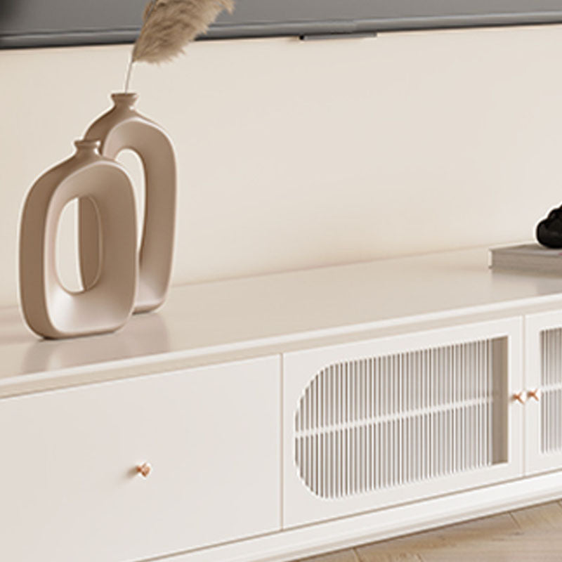 Modern TV Stand Console Wooden TV Media Console with 2 Drawers Clearhalo 'furn' 'furn_tv_stands_entertainment_centers' 'Furniture' 'Living Room Furniture' 'TV Stands & Entertainment Centers' 'TV Stands & Media Storage Furniture' 'tv_stands_entertainment_centers' 6801421