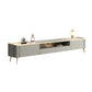 Contemporary TV Stand Console Stone TV Media Console for Living Room