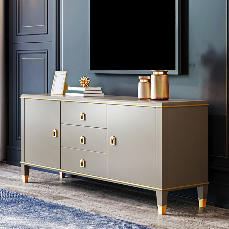 Modern TV Stand Console Solid Wood TV Media Console with Drawers Clearhalo 'furn' 'furn_tv_stands_entertainment_centers' 'Furniture' 'Living Room Furniture' 'TV Stands & Entertainment Centers' 'TV Stands & Media Storage Furniture' 'tv_stands_entertainment_centers' 6801502