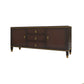 Modern TV Stand Console Solid Wood TV Media Console with Drawers 59"L x 17"W x 26"H Dark Walnut Clearhalo 'furn' 'furn_tv_stands_entertainment_centers' 'Furniture' 'Living Room Furniture' 'TV Stands & Entertainment Centers' 'TV Stands & Media Storage Furniture' 'tv_stands_entertainment_centers' 6801505