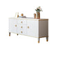 Modern TV Stand Console Solid Wood TV Media Console with Drawers 71"L x 17"W x 26"H Off-White Clearhalo 'furn' 'furn_tv_stands_entertainment_centers' 'Furniture' 'Living Room Furniture' 'TV Stands & Entertainment Centers' 'TV Stands & Media Storage Furniture' 'tv_stands_entertainment_centers' 6801508