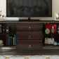 Modern TV Stand Console Solid Wood TV Media Console with Drawers Clearhalo 'furn' 'furn_tv_stands_entertainment_centers' 'Furniture' 'Living Room Furniture' 'TV Stands & Entertainment Centers' 'TV Stands & Media Storage Furniture' 'tv_stands_entertainment_centers' 6801510