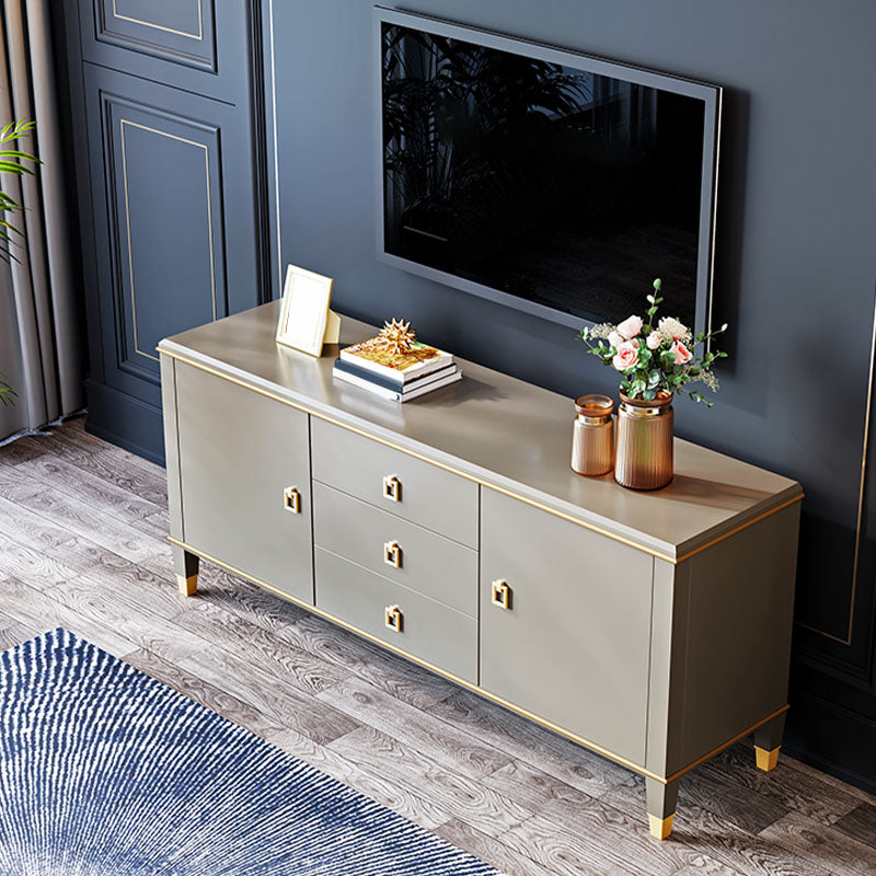 Modern TV Stand Console Solid Wood TV Media Console with Drawers Clearhalo 'furn' 'furn_tv_stands_entertainment_centers' 'Furniture' 'Living Room Furniture' 'TV Stands & Entertainment Centers' 'TV Stands & Media Storage Furniture' 'tv_stands_entertainment_centers' 6801514