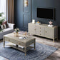 Modern TV Stand Console Solid Wood TV Media Console with Drawers Clearhalo 'furn' 'furn_tv_stands_entertainment_centers' 'Furniture' 'Living Room Furniture' 'TV Stands & Entertainment Centers' 'TV Stands & Media Storage Furniture' 'tv_stands_entertainment_centers' 6801516