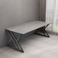 Industrial Stone Gaming Desk 29.53 "hoher rechteckiger Computertisch