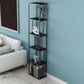 Glam Shelves Included Bookcase Standard Metal Open Back Bookshelf