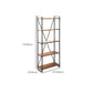 Wooden Open Back Bookshelf Etagere Industrial Bookcase with Shelves Clearhalo 'Bookcases' 'furn' 'furn_bookcases' 'Furniture' 'Office Furniture' 6801965