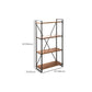 Wooden Open Back Bookshelf Etagere Industrial Bookcase with Shelves Clearhalo 'Bookcases' 'furn' 'furn_bookcases' 'Furniture' 'Office Furniture' 6801968