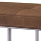 15.6" W Industrial Entryway Bench Rectangle Seating Bench with Upholstered Clearhalo 'Benches' 'Chairs & Seating' 'furn' 'furn_benches' 'Furniture' 'Living Room Furniture' 6807100