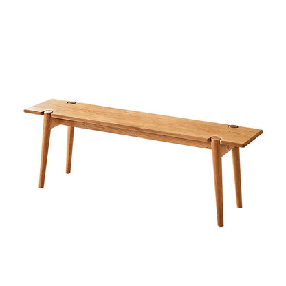 16.38-inch Height Solid Wood Seating Bench Modern Rectangle Bench Natural Clearhalo 'Benches' 'Chairs & Seating' 'furn' 'furn_benches' 'Furniture' 'Living Room Furniture' 6807124