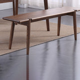 16.38-inch Height Solid Wood Seating Bench Modern Rectangle Bench Clearhalo 'Benches' 'Chairs & Seating' 'furn' 'furn_benches' 'Furniture' 'Living Room Furniture' 6807127