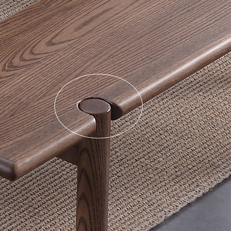 16.38-inch Height Solid Wood Seating Bench Modern Rectangle Bench Clearhalo 'Benches' 'Chairs & Seating' 'furn' 'furn_benches' 'Furniture' 'Living Room Furniture' 6807132